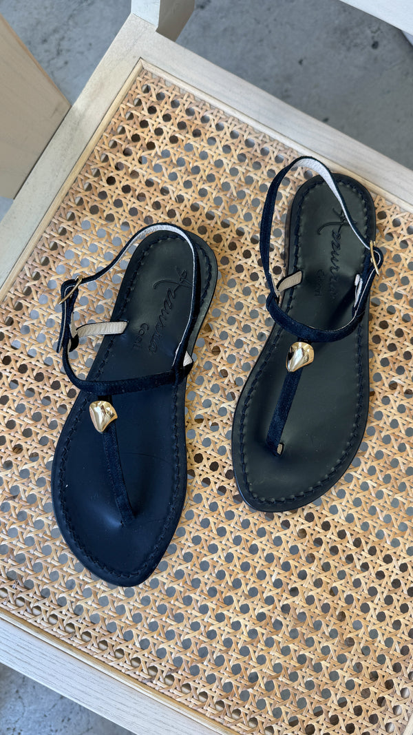 Amara Nero Sandals