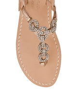 Rosalba Gold Chain Sandals